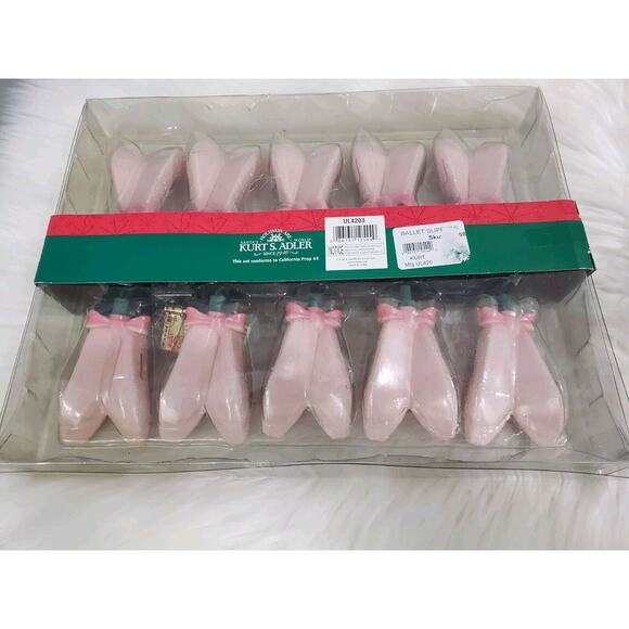 NEW‎ Ballet Shoe Slipper Ballerina String Light Bedroom Decor Christmas Nursery - Picture 4 of 5